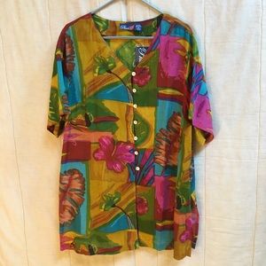 NWT Phool floral top